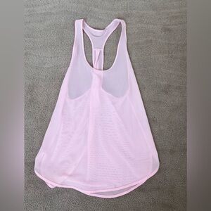 Lululemon Miami Pink Mesh Tank size 6